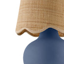 Contract furniture - Beige Raffia Accent Table Lamp - www.oroatrade.com