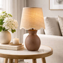 Contract furniture - Scalloped Edge Accent Table Lamp - www.oroatrade.com