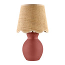 Contract furniture - Scalloped Edge Accent Table Lamp - www.oroatrade.com