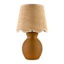 Contract furniture - Scalloped Edge Accent Table Lamp - www.oroatrade.com