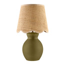 Contract furniture - Scalloped Edge Accent Table Lamp - www.oroatrade.com