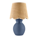Contract furniture - Scalloped Edge Accent Table Lamp - www.oroatrade.com