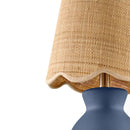 Contract furniture - Scalloped Edge Accent Table Lamp - www.oroatrade.com