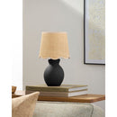 Contract furniture - Scalloped Edge Accent Table Lamp - www.oroatrade.com