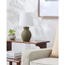 Contract furniture - Scalloped Edge Accent Table Lamp - www.oroatrade.com