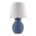 Contract furniture - Scalloped Edge Accent Table Lamp - www.oroatrade.com