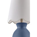 Contract furniture - Scalloped Edge Accent Table Lamp - www.oroatrade.com