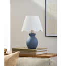 Contract furniture - Scalloped Edge Accent Table Lamp - www.oroatrade.com