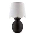 Contract furniture - Scalloped Edge Accent Table Lamp - www.oroatrade.com