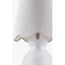 Contract furniture - Scalloped Edge Accent Table Lamp - www.oroatrade.com