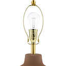 Contract furniture - Wavy Linen Ceramic Table Lamp - www.oroatrade.com