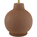 Contract furniture - Wavy Linen Ceramic Table Lamp - www.oroatrade.com