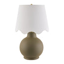 Contract furniture - Wavy Linen Ceramic Table Lamp - www.oroatrade.com