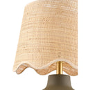 Contract furniture - Wavy Linen Ceramic Table Lamp - www.oroatrade.com