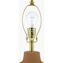 Contract furniture - Wavy Linen Ceramic Table Lamp - www.oroatrade.com
