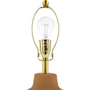 Contract furniture - Wavy Linen Ceramic Table Lamp - www.oroatrade.com