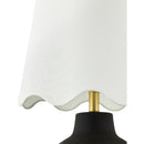 Contract furniture - Wavy Linen Ceramic Table Lamp - www.oroatrade.com