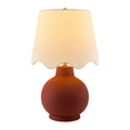 Contract furniture - Wavy Linen Ceramic Table Lamp - www.oroatrade.com