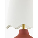 Contract furniture - Wavy Linen Ceramic Table Lamp - www.oroatrade.com