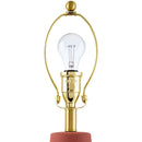 Contract furniture - Wavy Linen Ceramic Table Lamp - www.oroatrade.com