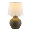 Contract furniture - Wavy Linen Ceramic Table Lamp - www.oroatrade.com