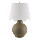 Contract furniture - Wavy Linen Ceramic Table Lamp - www.oroatrade.com