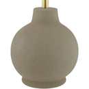 Contract furniture - Wavy Linen Ceramic Table Lamp - www.oroatrade.com