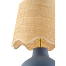 Contract furniture - Wavy Linen Ceramic Table Lamp - www.oroatrade.com