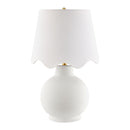 Contract furniture - Wavy Linen Ceramic Table Lamp - www.oroatrade.com