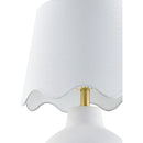 Contract furniture - Wavy Linen Ceramic Table Lamp - www.oroatrade.com
