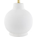 Contract furniture - Wavy Linen Ceramic Table Lamp - www.oroatrade.com