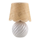 Contract furniture - Round Glazed Ceramic Table Lamp - www.oroatrade.com