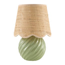 Contract furniture - Round Glazed Ceramic Table Lamp - www.oroatrade.com
