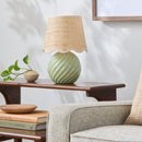 Contract furniture - Round Glazed Ceramic Table Lamp - www.oroatrade.com
