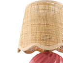 Contract furniture - Round Glazed Ceramic Table Lamp - www.oroatrade.com
