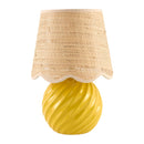 Contract furniture - Round Glazed Ceramic Table Lamp - www.oroatrade.com