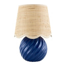 Contract furniture - Round Glazed Ceramic Table Lamp - www.oroatrade.com