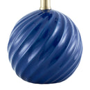 Contract furniture - Round Glazed Ceramic Table Lamp - www.oroatrade.com