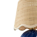Contract furniture - Round Glazed Ceramic Table Lamp - www.oroatrade.com