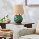 Contract furniture - Round Glazed Ceramic Table Lamp - www.oroatrade.com