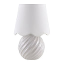 Contract furniture - Round Glazed Ceramic Table Lamp - www.oroatrade.com