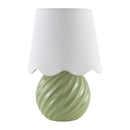Contract furniture - Round Glazed Ceramic Table Lamp - www.oroatrade.com