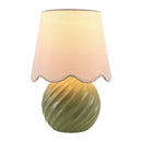 Contract furniture - Round Glazed Ceramic Table Lamp - www.oroatrade.com
