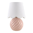 Contract furniture - Round Glazed Ceramic Table Lamp - www.oroatrade.com