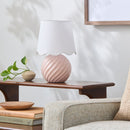 Contract furniture - Round Glazed Ceramic Table Lamp - www.oroatrade.com