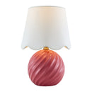 Contract furniture - Round Glazed Ceramic Table Lamp - www.oroatrade.com