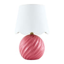 Contract furniture - Round Glazed Ceramic Table Lamp - www.oroatrade.com