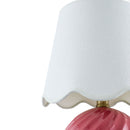 Contract furniture - Round Glazed Ceramic Table Lamp - www.oroatrade.com