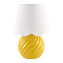 Contract furniture - Round Glazed Ceramic Table Lamp - www.oroatrade.com
