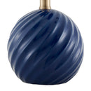 Contract furniture - Round Glazed Ceramic Table Lamp - www.oroatrade.com